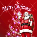 merry christmas:greetings, gif android application logo